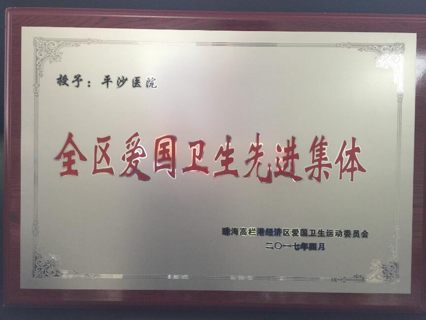 2017年——全区爱国卫生先进集体